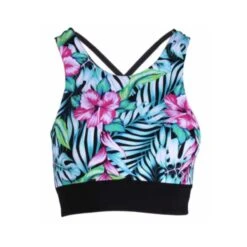 SALT LIFE BLUE HAWAIIAN SPORTS BRA SLX