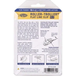 AFTCO FLAT LINE CLIP ROLLER TROLLER 5 AFTCO FLAT LINE CLIP ROLLER TROLLER -Fishing Product Shop Aftco Roller Troller Flat Line Clip Back