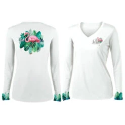 JESSIE JESSUP PERFORMANCE L/S FLAMINGO