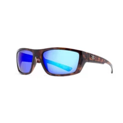 CALCUTTA POLARIZED SHOCKWAVE SUNGLASSES -Fishing Product Shop SHOCK WAVE TORTOISE BLUE MIRROR