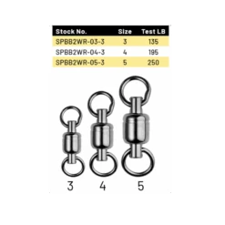 SPRO POWER BALL BEARING SWIVEL 2 WELDED RINGS